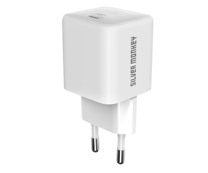 Ładowarka i akumulator Silver Monkey Ładowarka GaN Core Uno 30W Biała